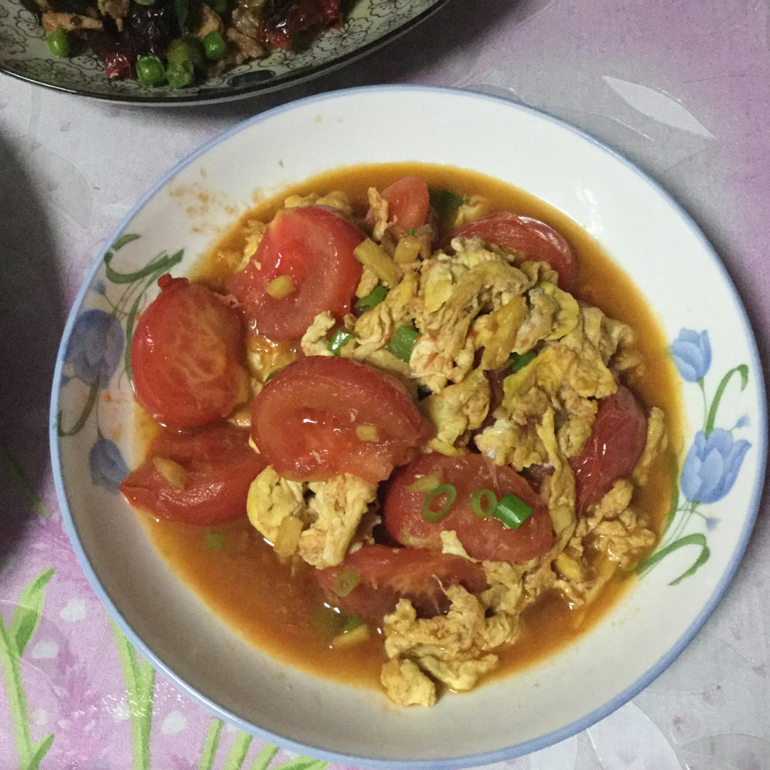 西红柿炒鸡蛋