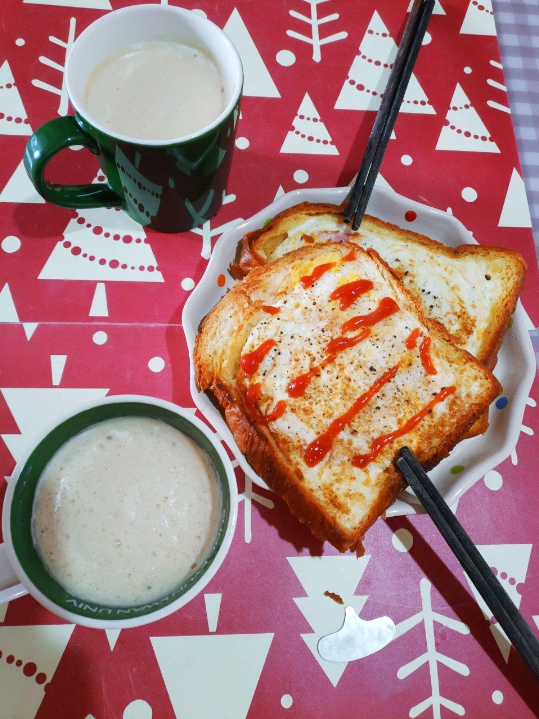 吐司煎蛋