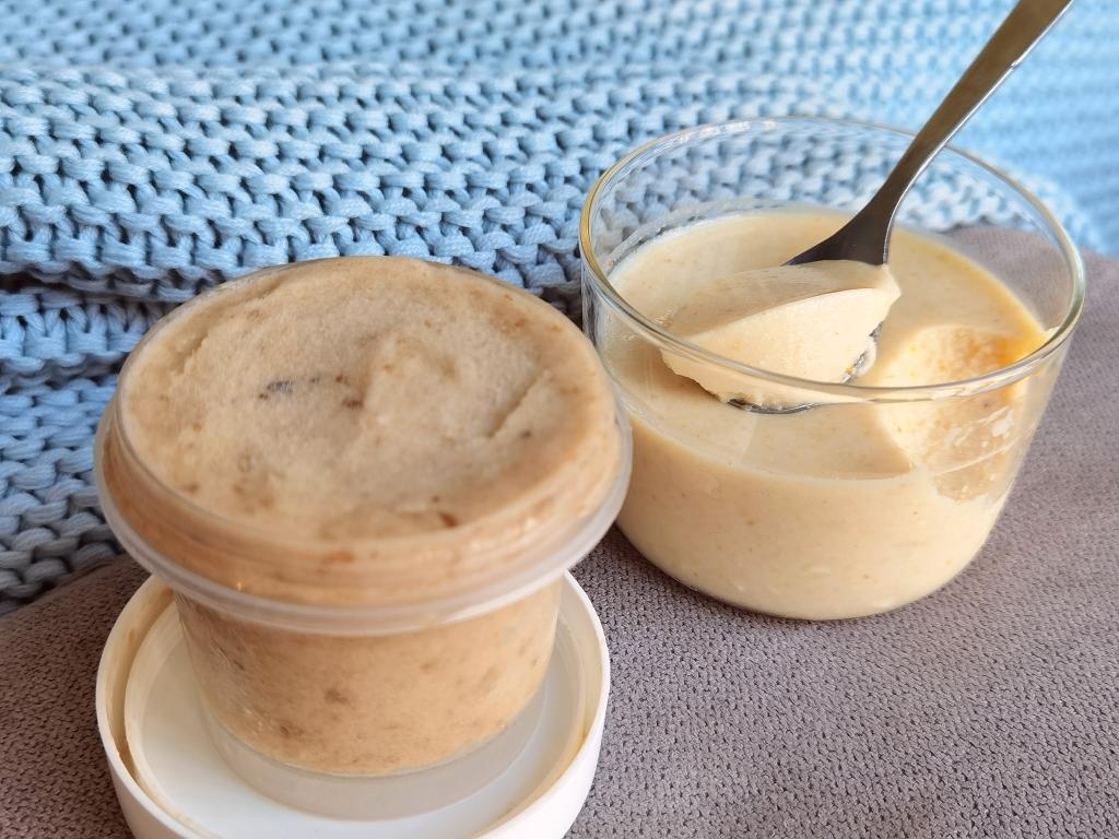 简单快手低卡的夏日甜点~豆乳奶冻&香蕉冰激凌的做法