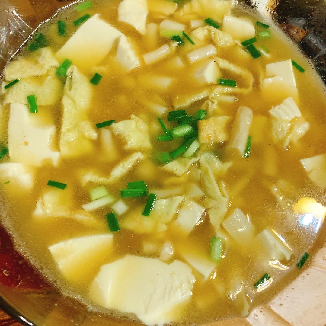 鲜美豆腐汤的简单做法