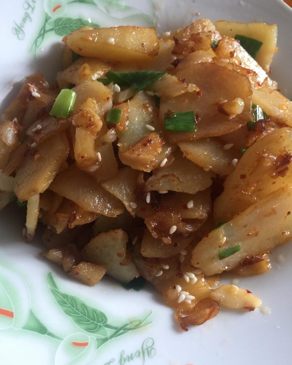 干锅土豆片