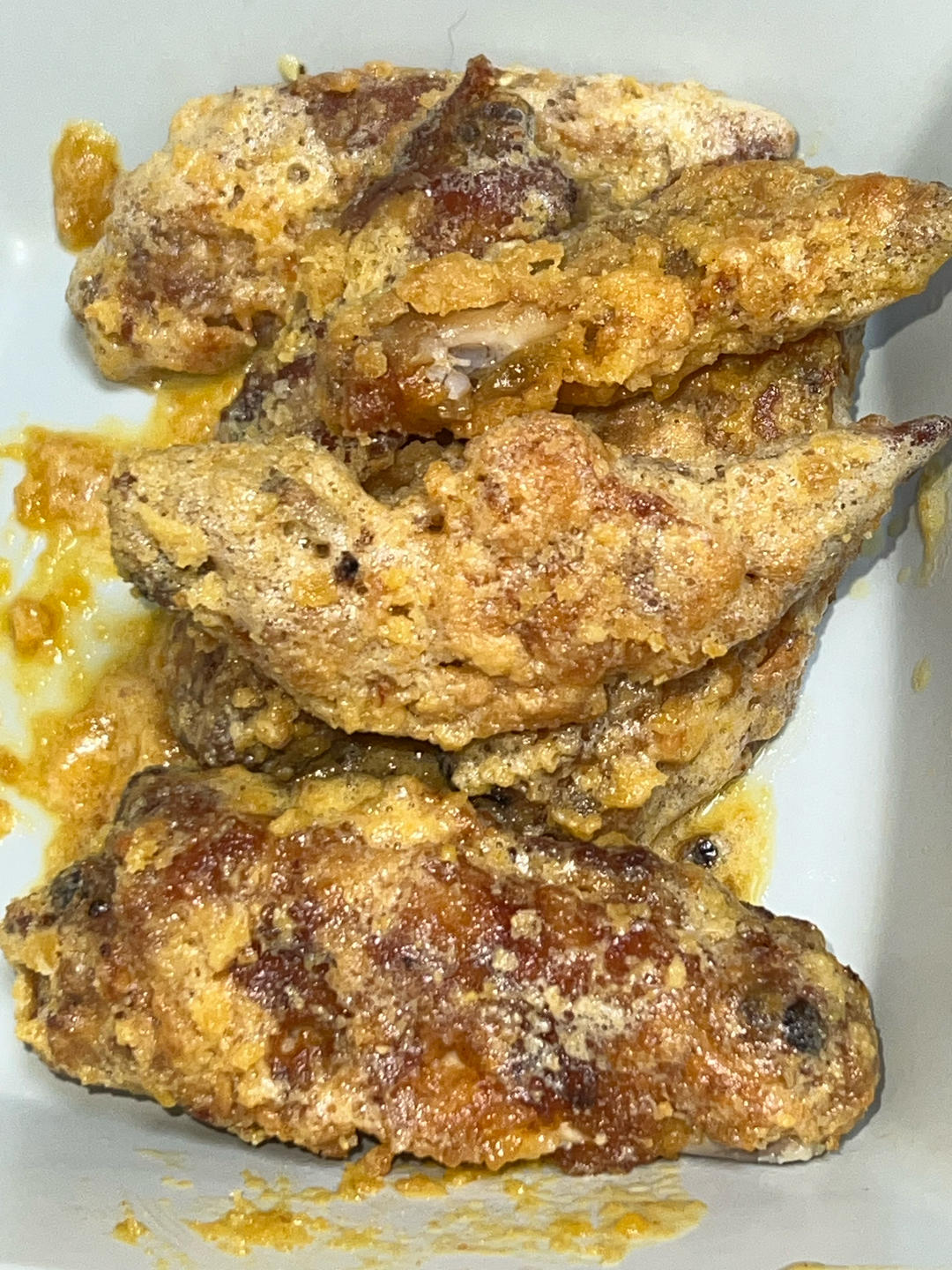 金沙咸蛋黄鸡翅（蛋黄酱版）