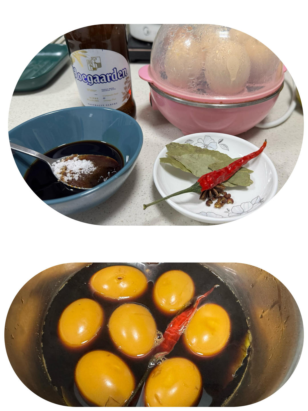快手啤酒卤鸡蛋（更新步骤详解）