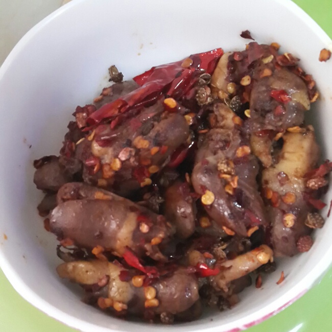 卤鸡心鸡爪