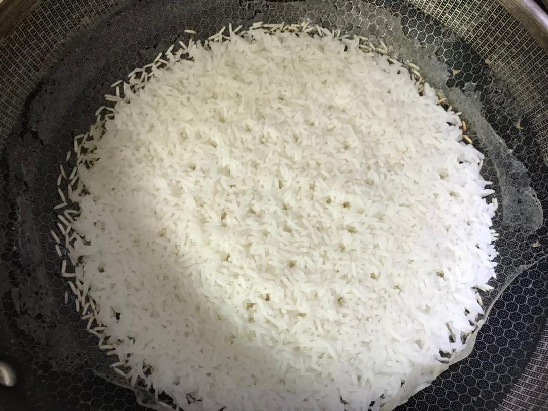 自制阴米头（锅巴）