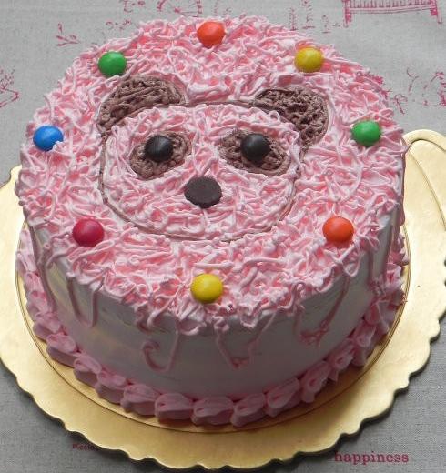熊猫奶油蛋糕的做法