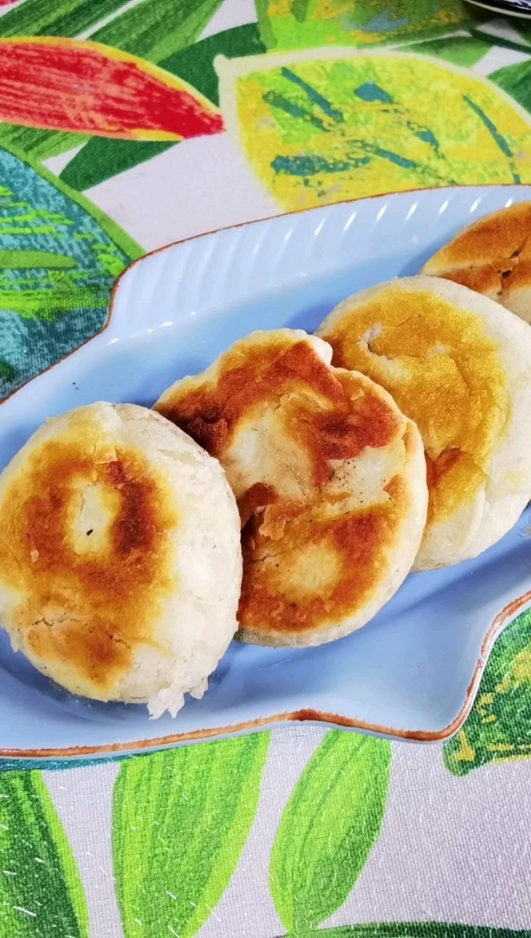 五香烧饼 平底锅版 附细节视频详解