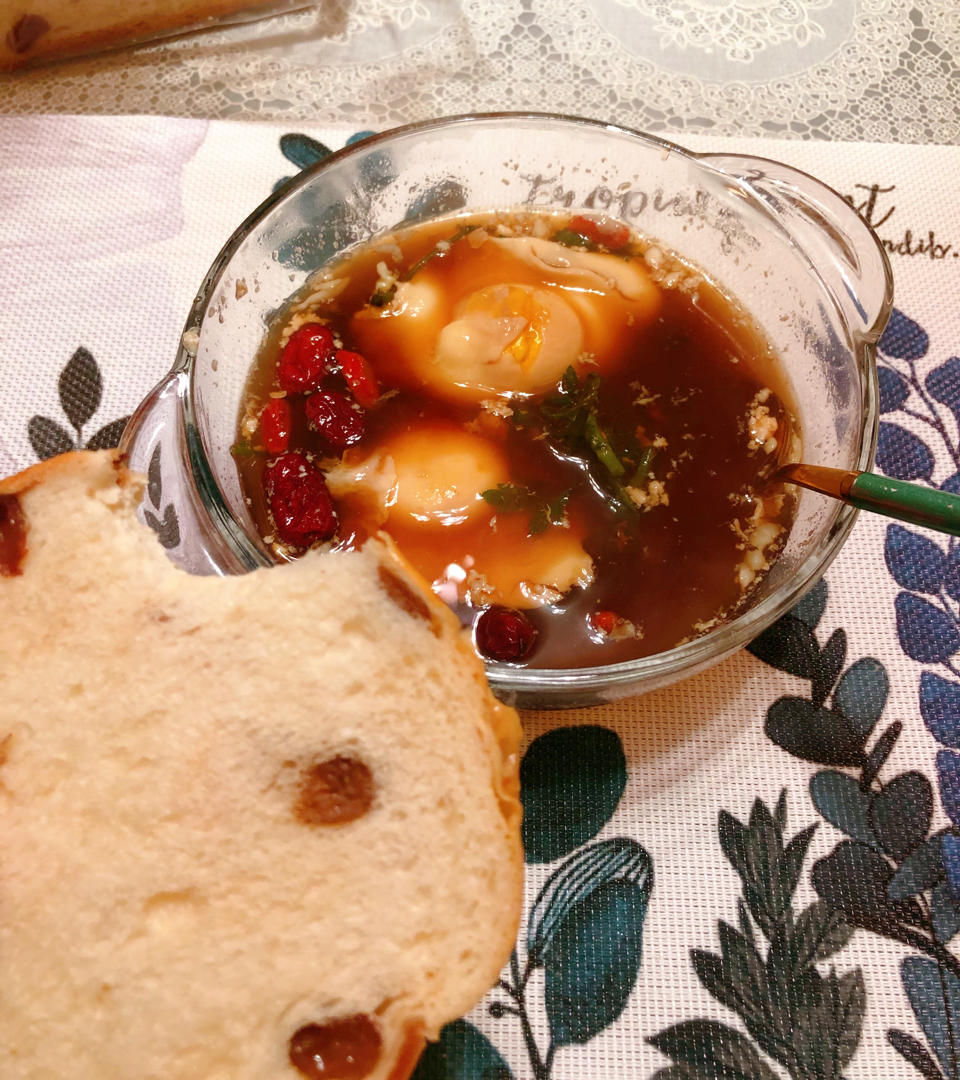 艾草鸡蛋汤（一人份）