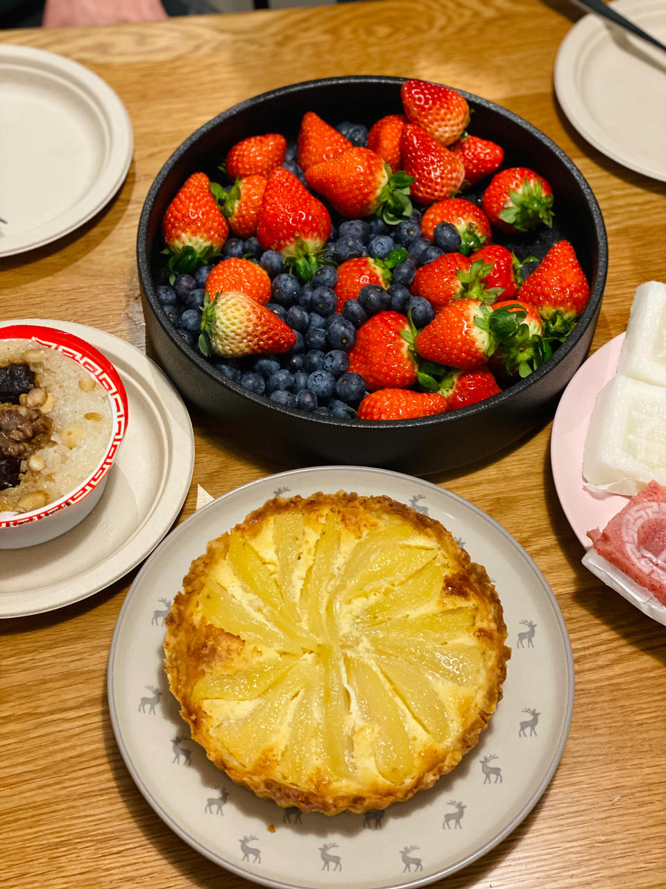 法国梨挞Pear Financier Tart