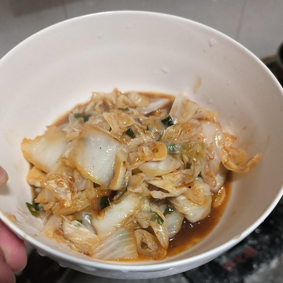 爆下饭的酸辣白菜（零难度）