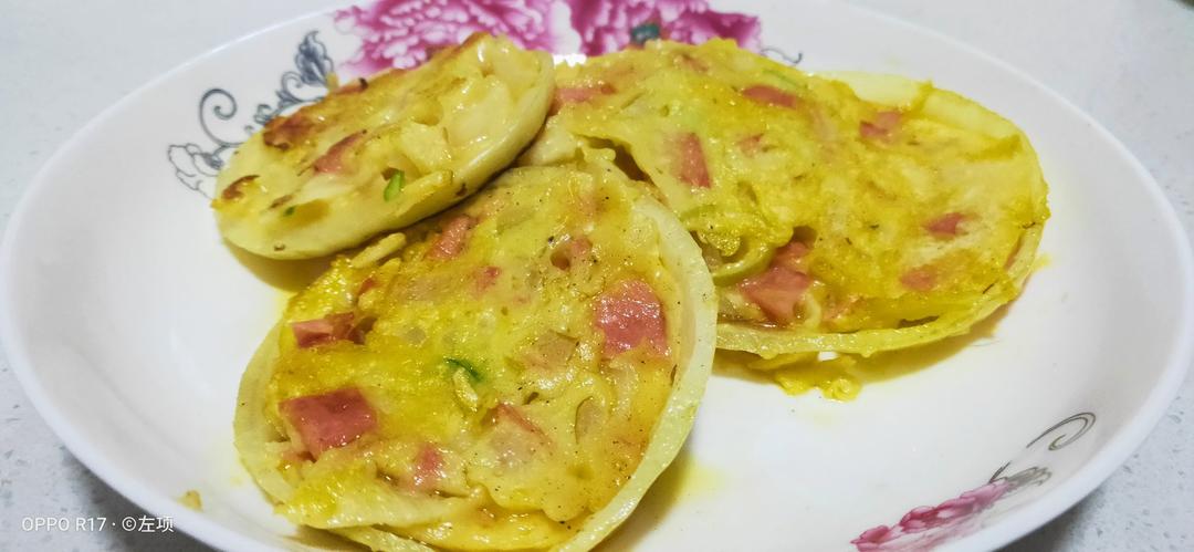 洋葱圈鸡蛋饼