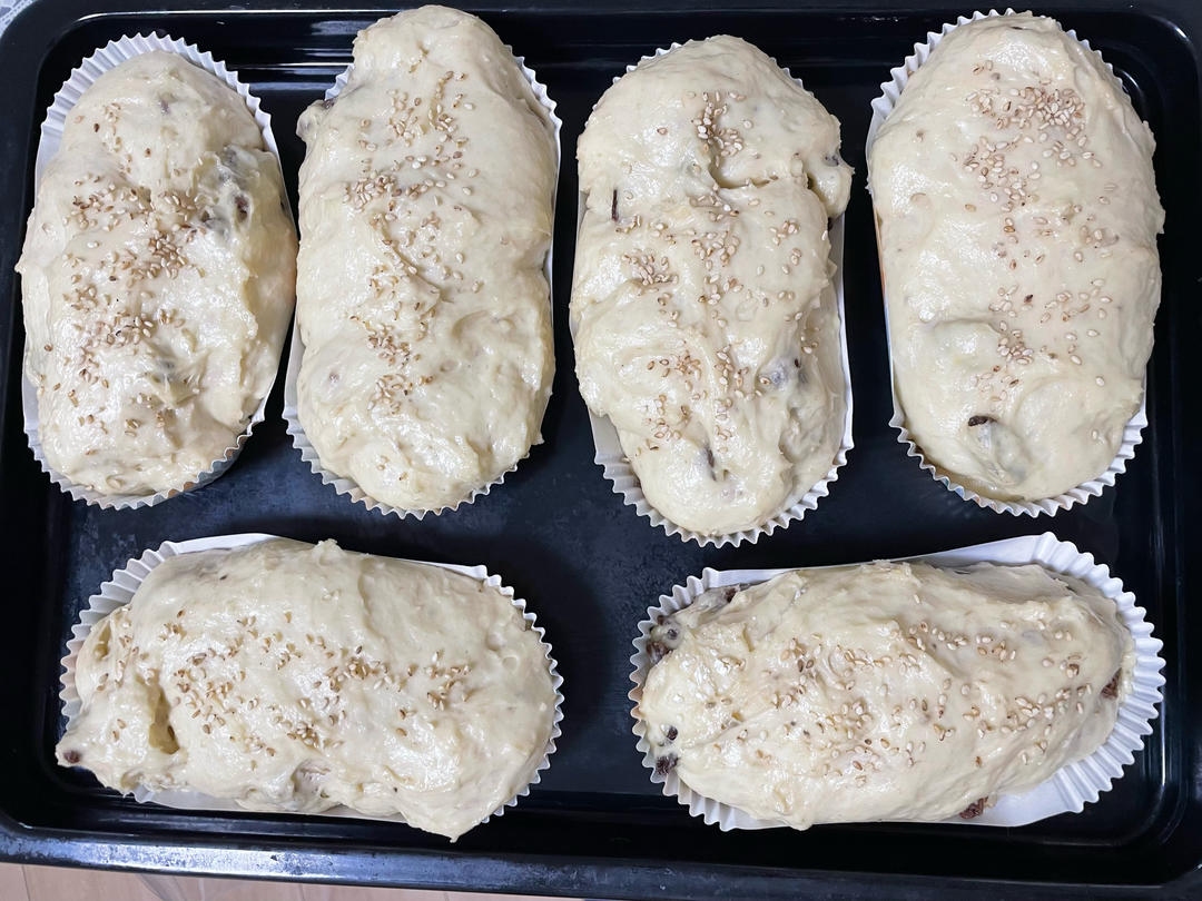 超简单香蕉软欧包