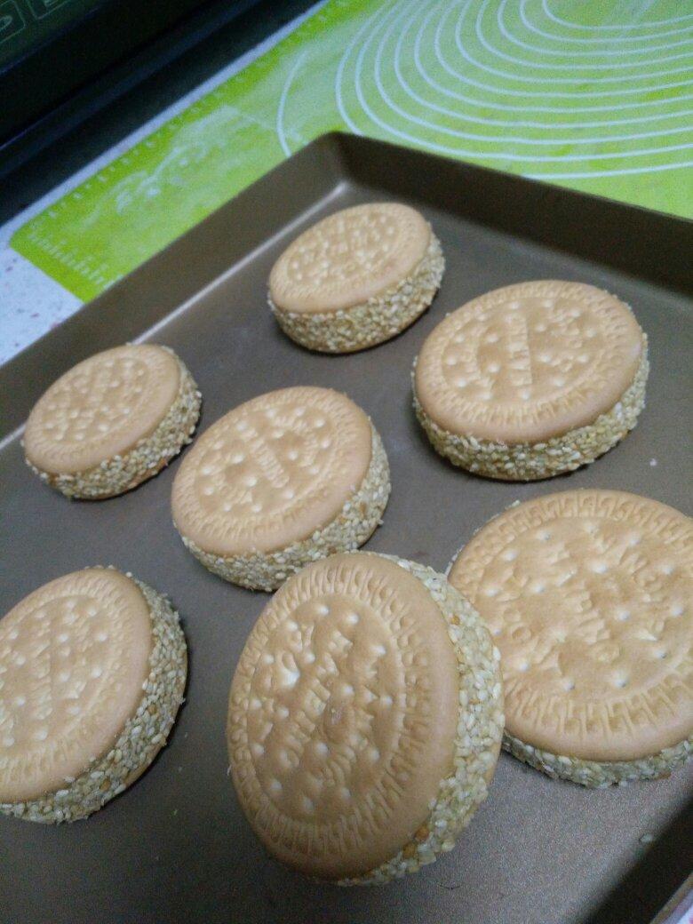饼干绿豆酥