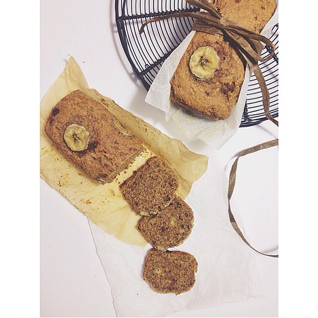 黑麦天然酵种香蕉肉桂蛋糕（快手banana bread）