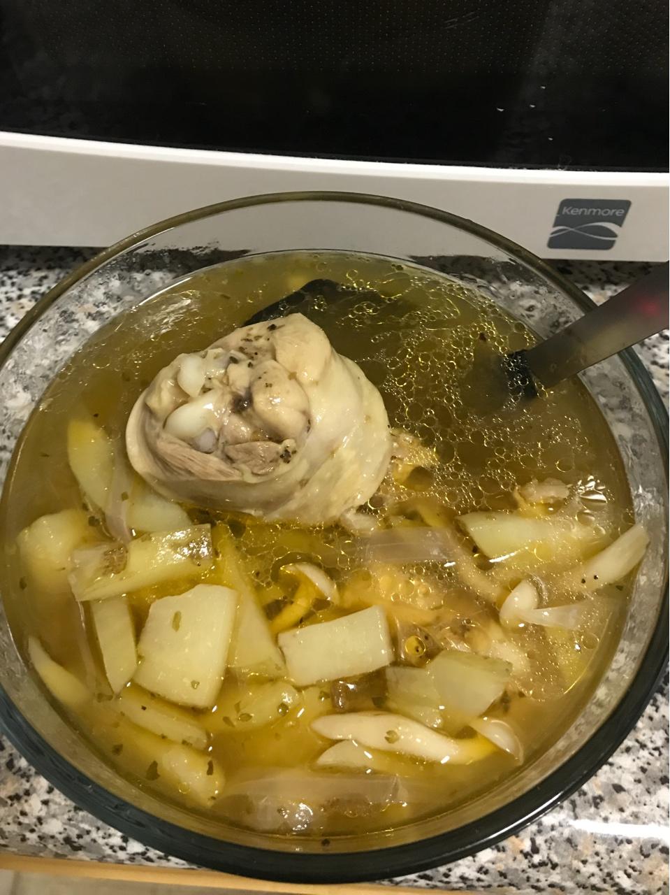 电饭锅香菇鸡汤