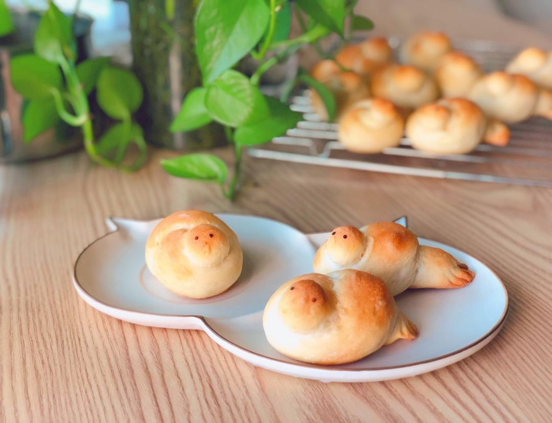 纯奶手撕吐司的做法 步骤1