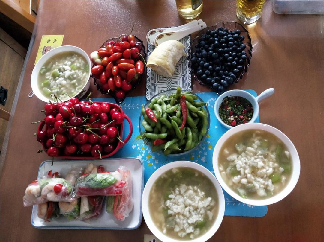 煮毛豆