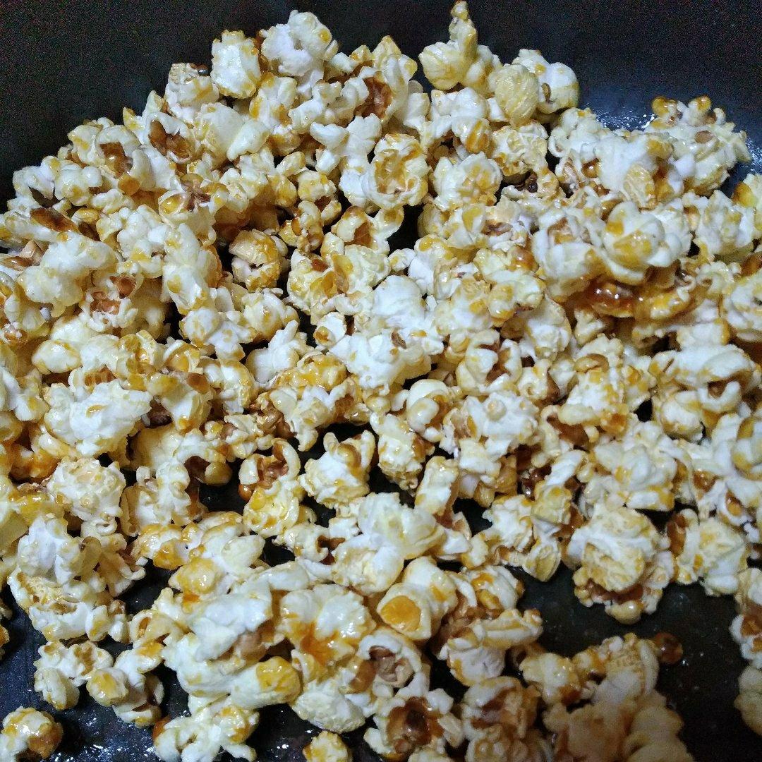视频  自制焦糖爆米花