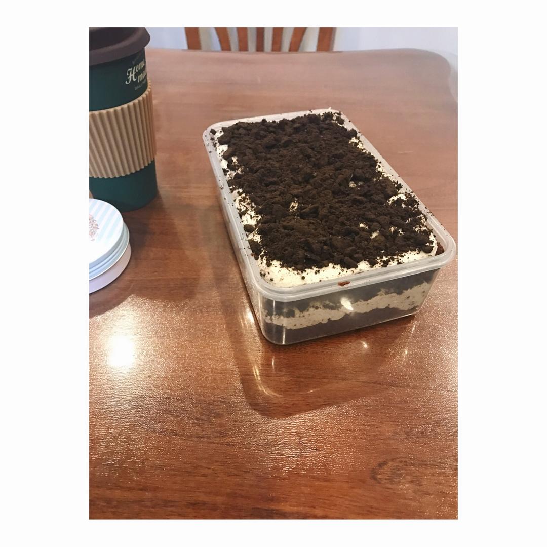 好吃到流泪的奥利奥咸奶油盒子蛋糕