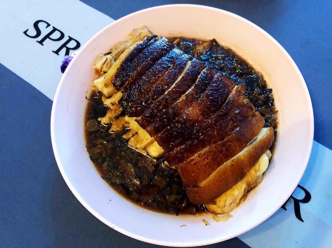简单易行的梅干菜扣肉