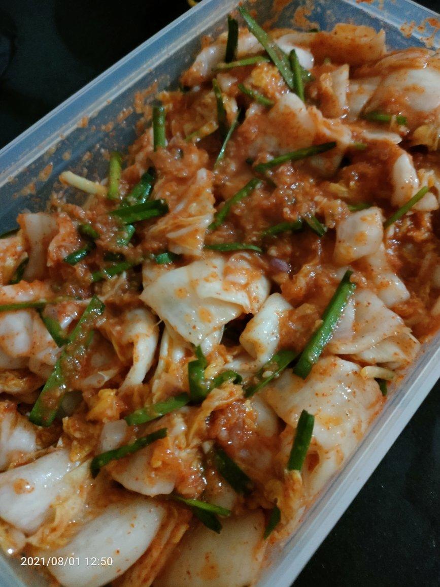 辣白菜-（无鱼露虾酱简单版）