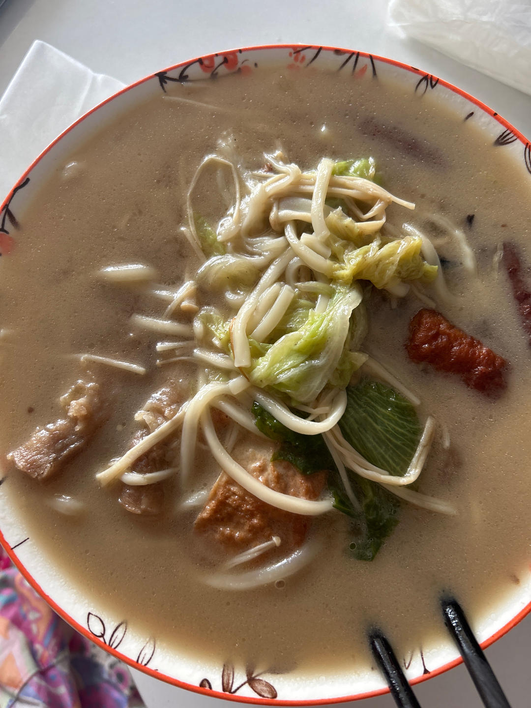 白菜炝锅面｜极简美味面食