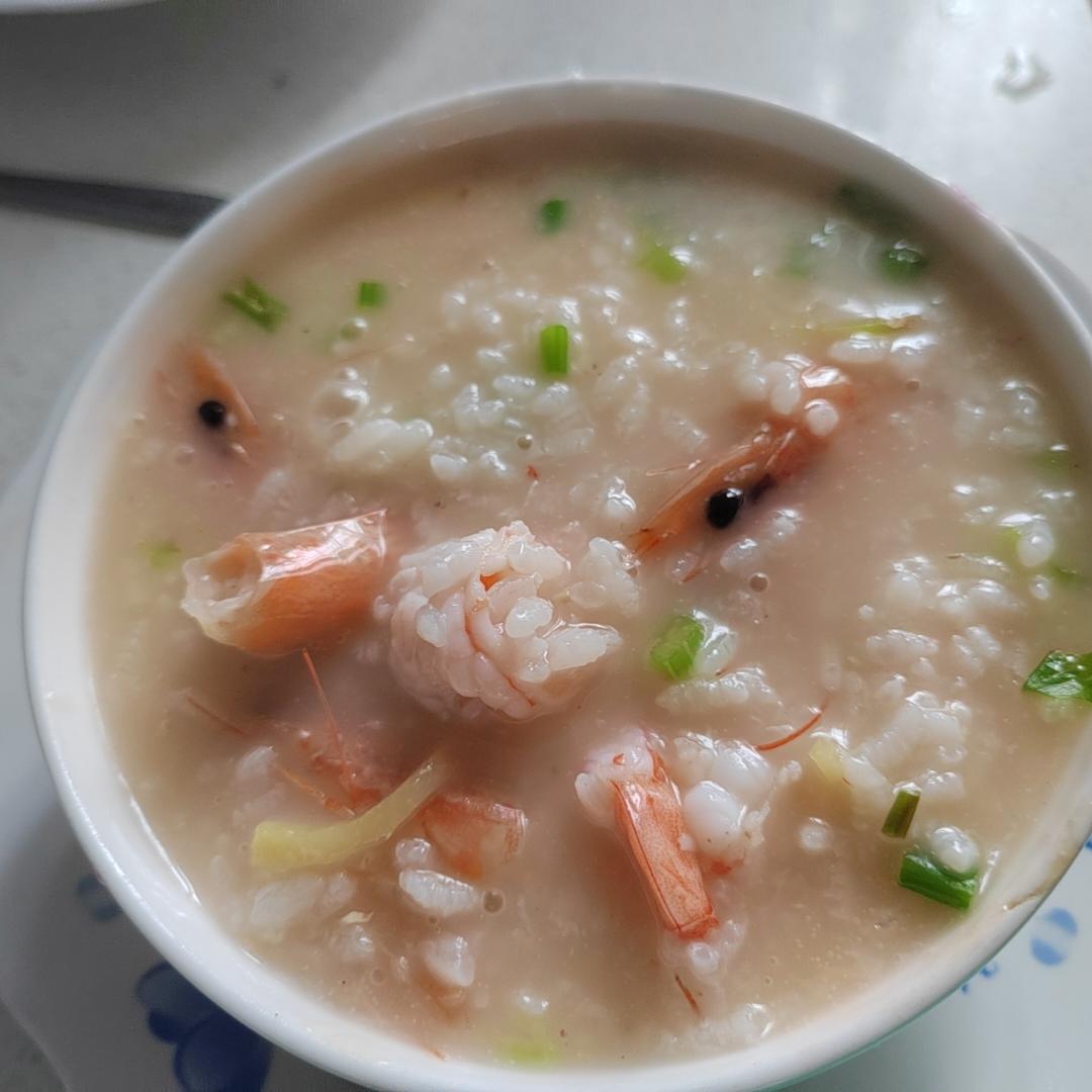 鲜虾粥