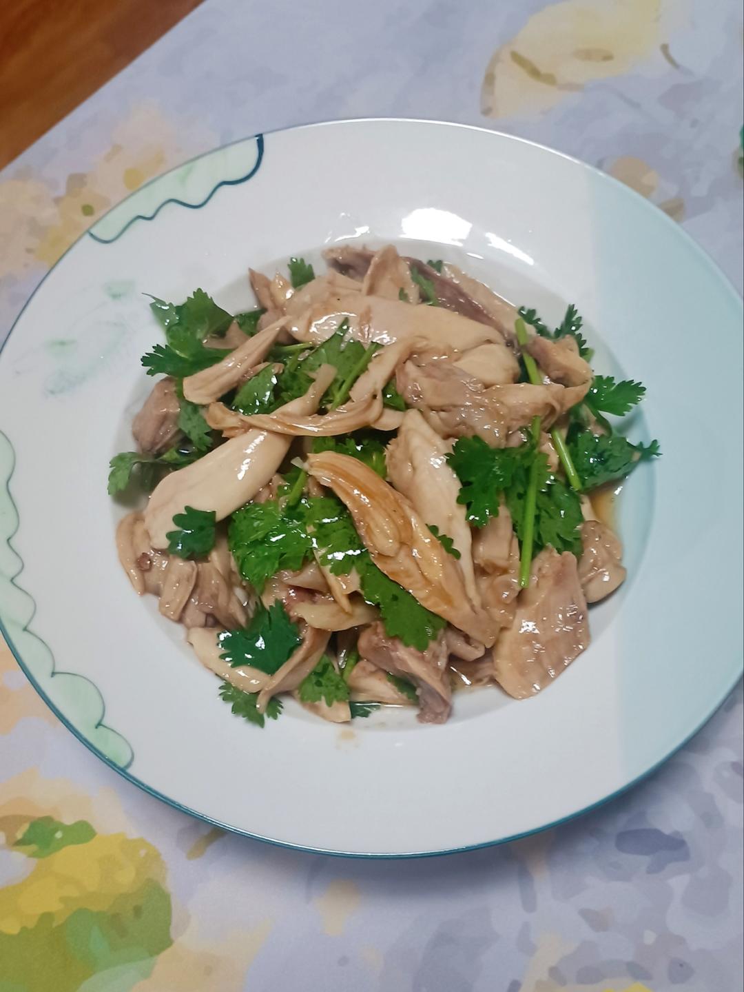 懒人夏日低卡花椒葱油拌鸡腿🍗