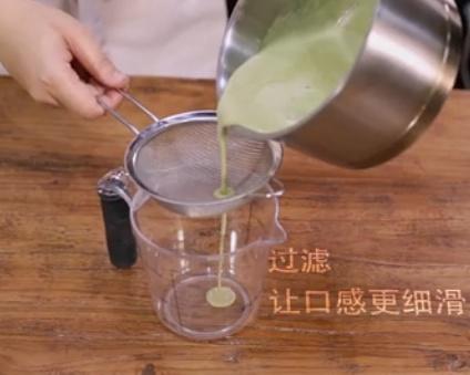 红豆抹茶布丁的做法 步骤3