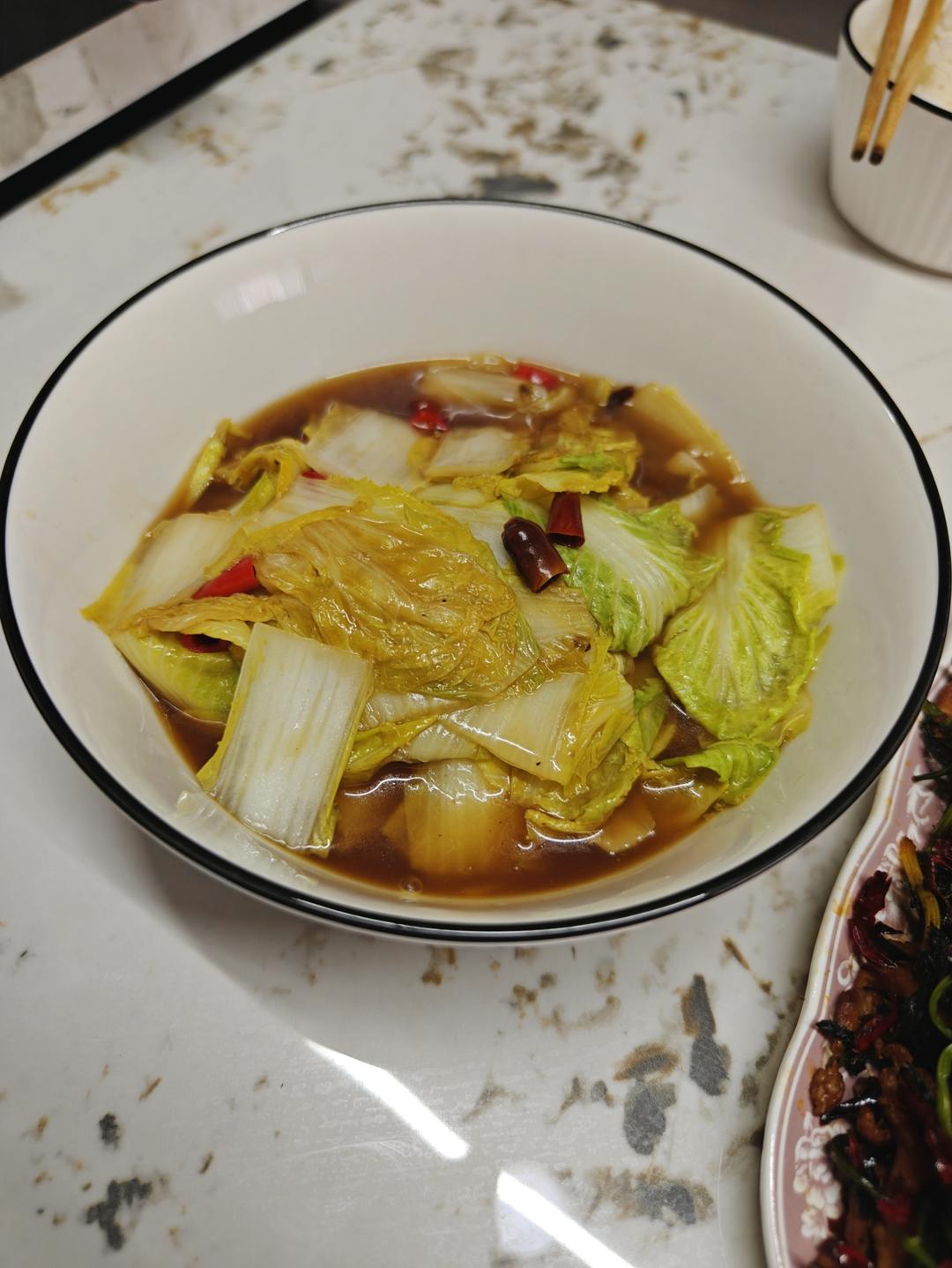 酸辣咸甜的醋溜白菜🥬