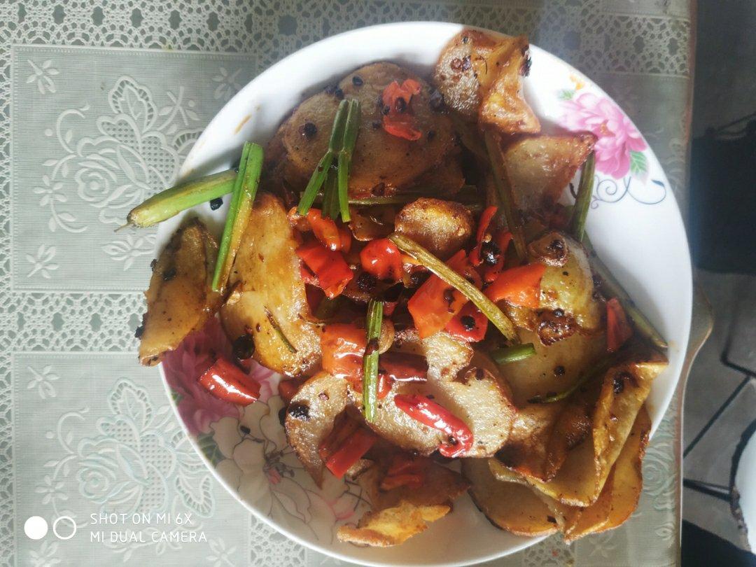 干锅土豆片