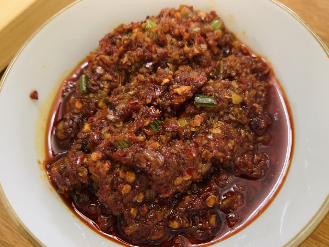 老爹秘制香辣酱汁&火锅蘸料蘸啥都香