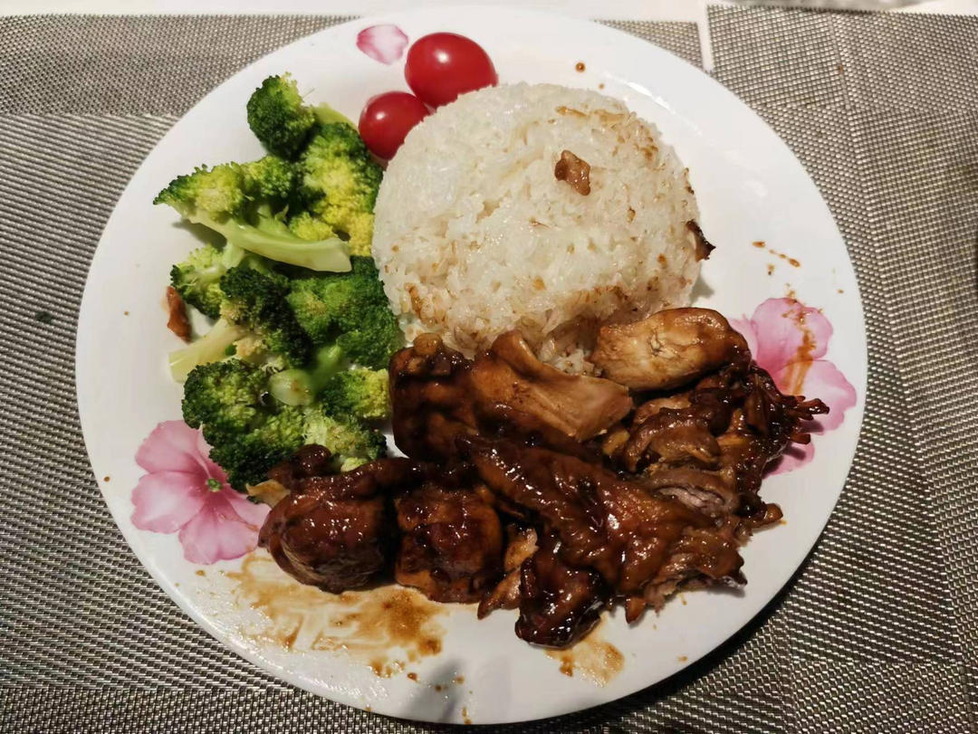 照烧鸡腿饭