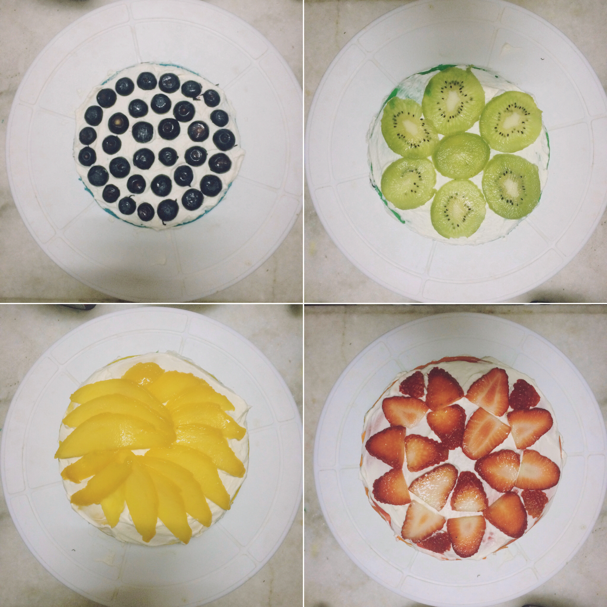 彩虹千层蛋糕 彩虹可丽饼(Mille Crepe Cake)