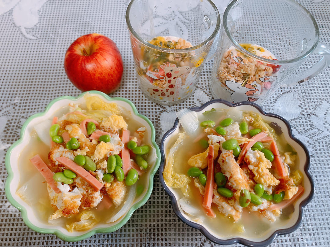 健康营养又快手的儿童早餐