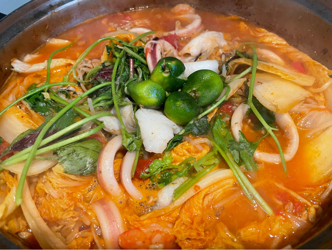 【馋嘴的喵】超级开胃清爽版冬阴功汤