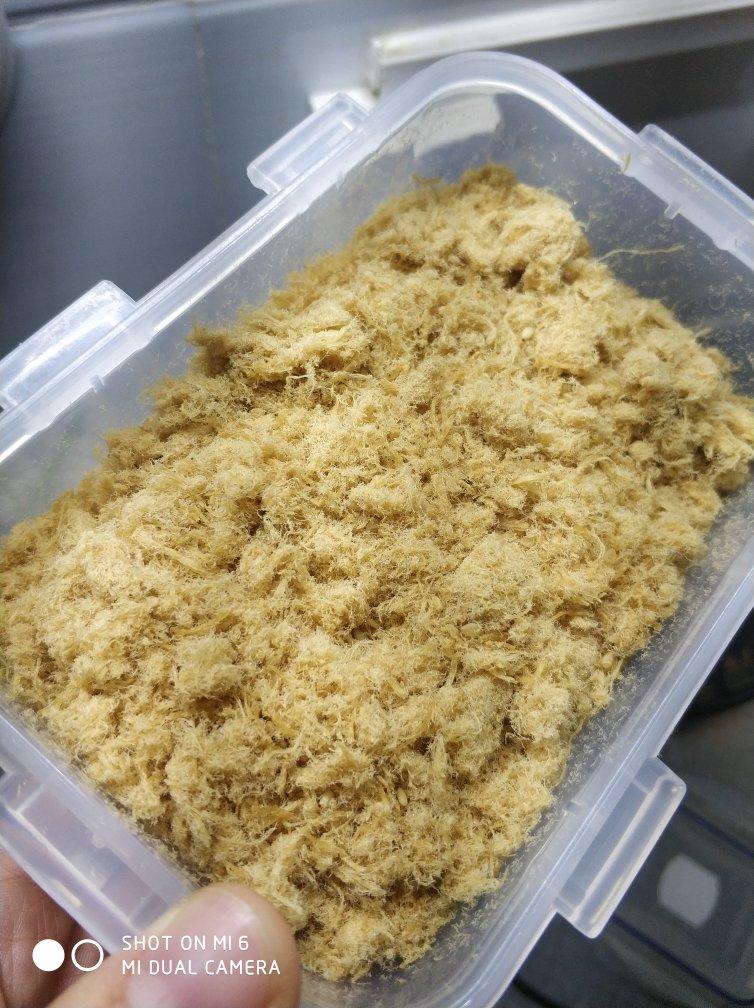 面包机版老少皆宜的蓬松可口鸡肉松