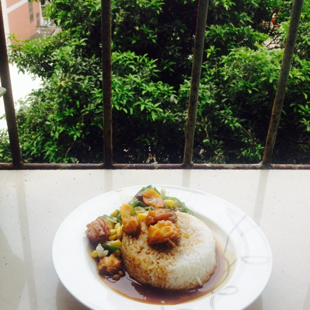 鲍鱼捞饭