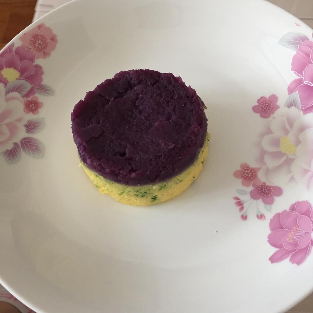 菠菜鸡蛋双层糕  宝宝辅食达人