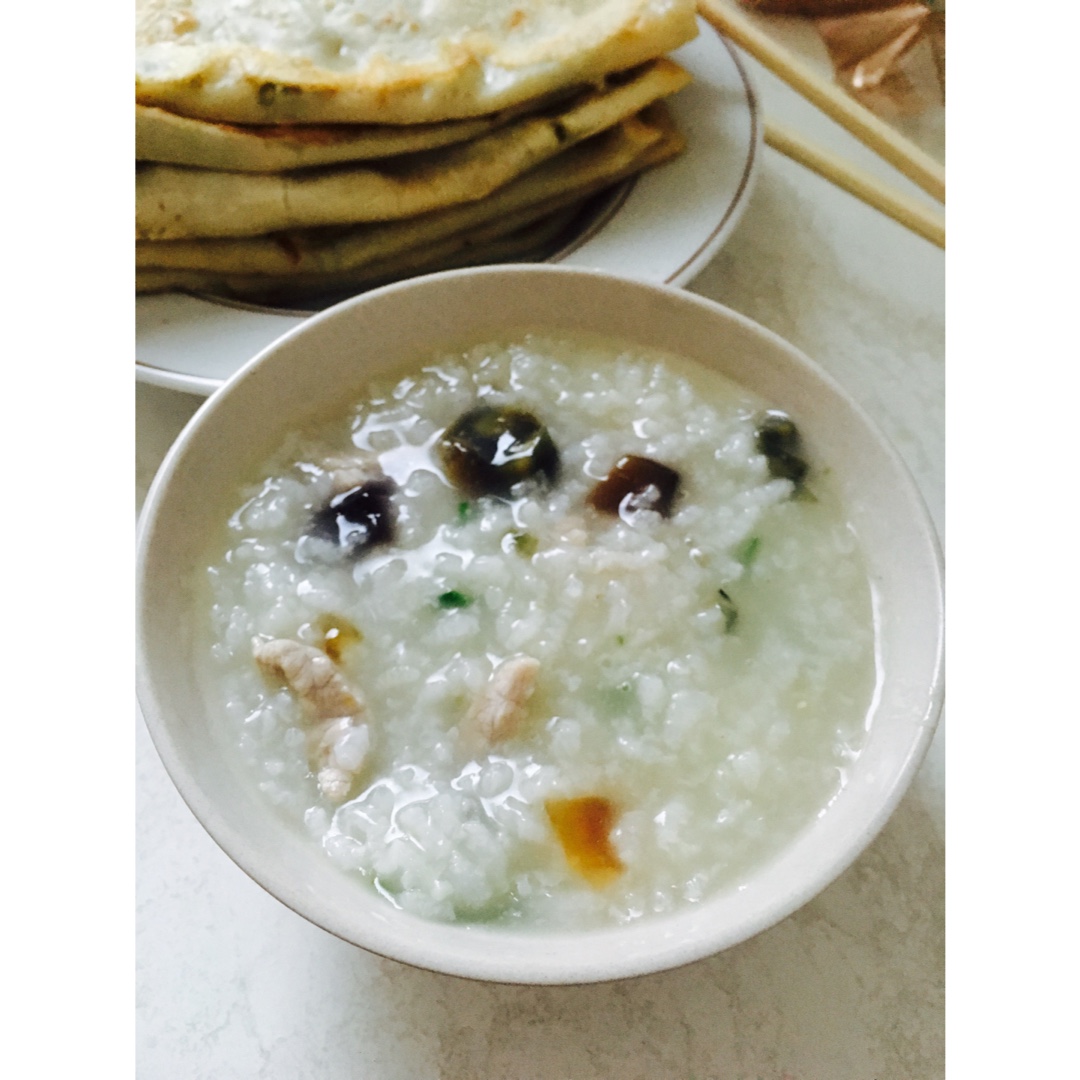 皮蛋瘦肉粥