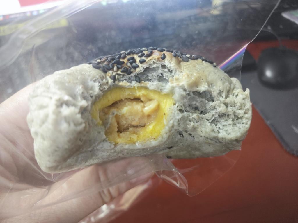 黑芝麻汤圆大鼓面包｜糯叽叽+流心的神仙组合