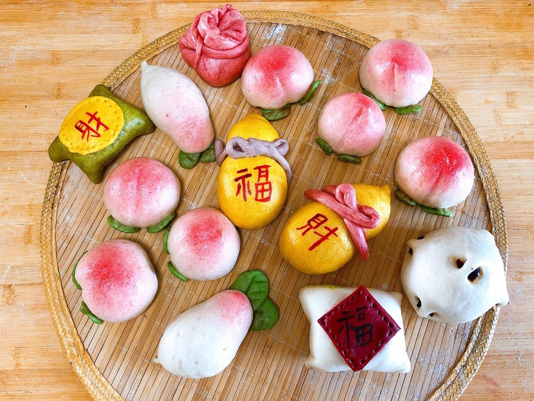 奶香枣花馍