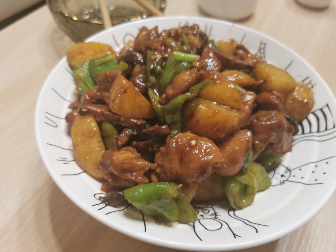 外卖第一名，简单在家做|黄焖鸡米饭