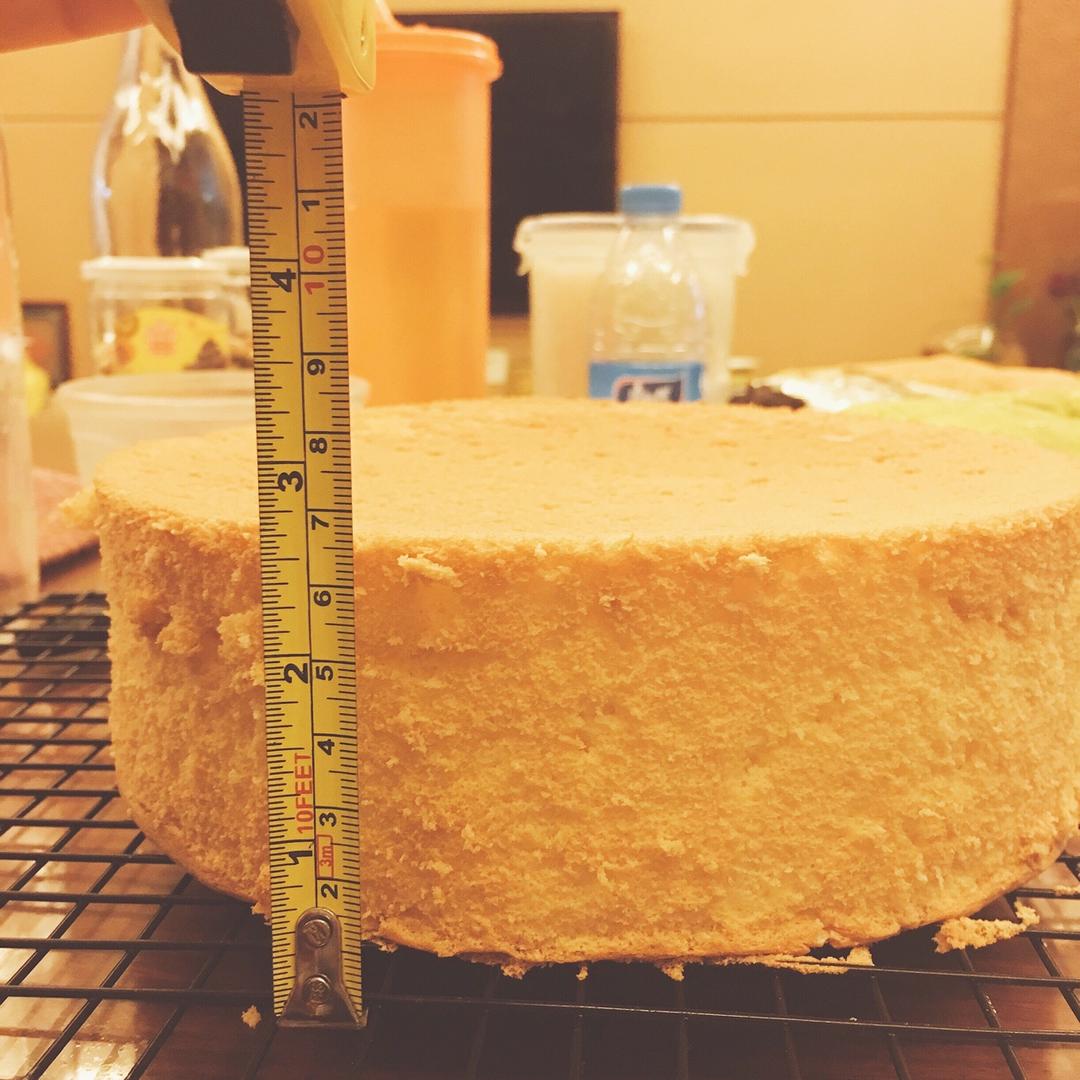 戚风蛋糕8寸超级详细版