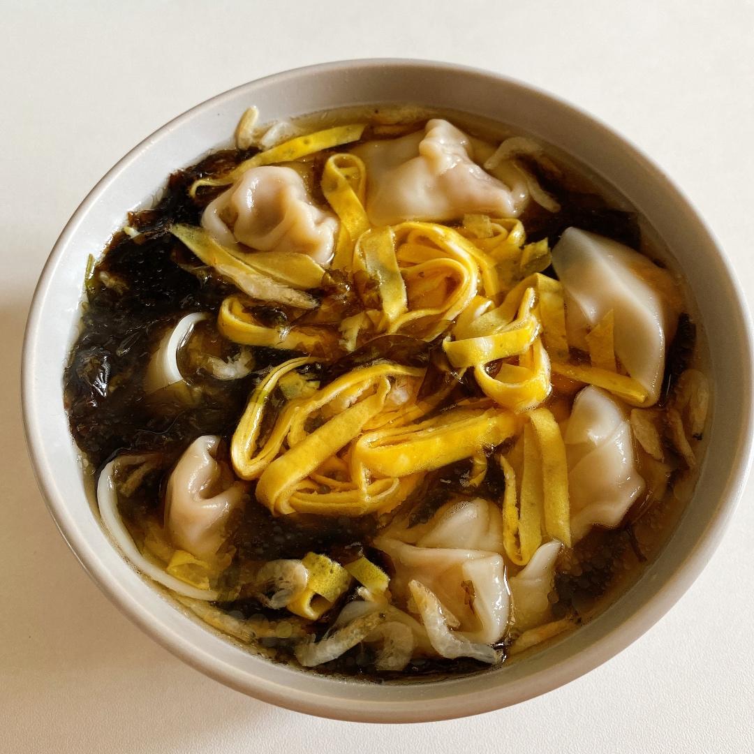自家煮的小馄饨