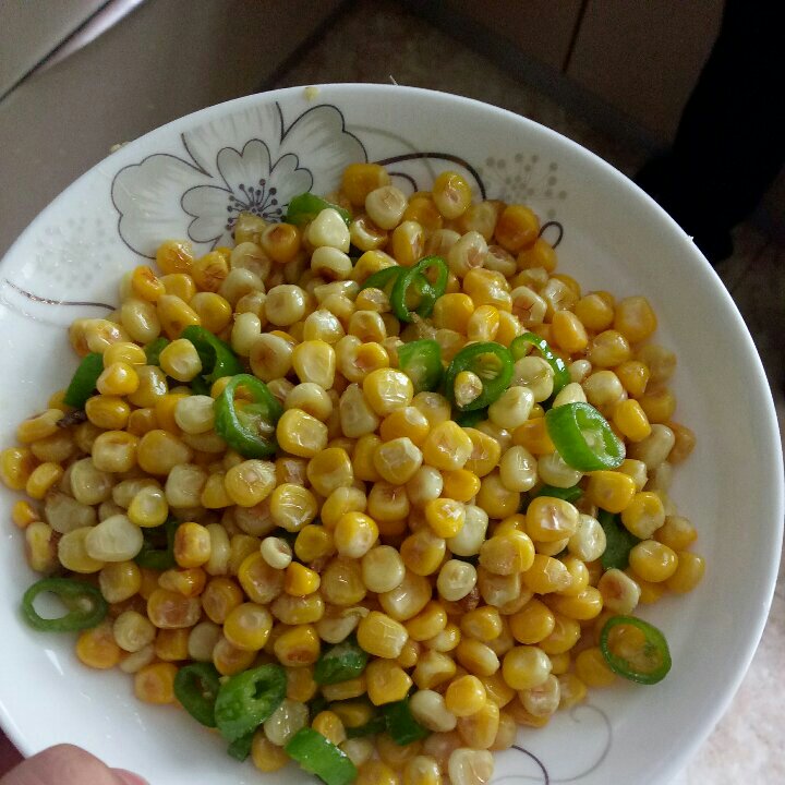 青椒炒玉米