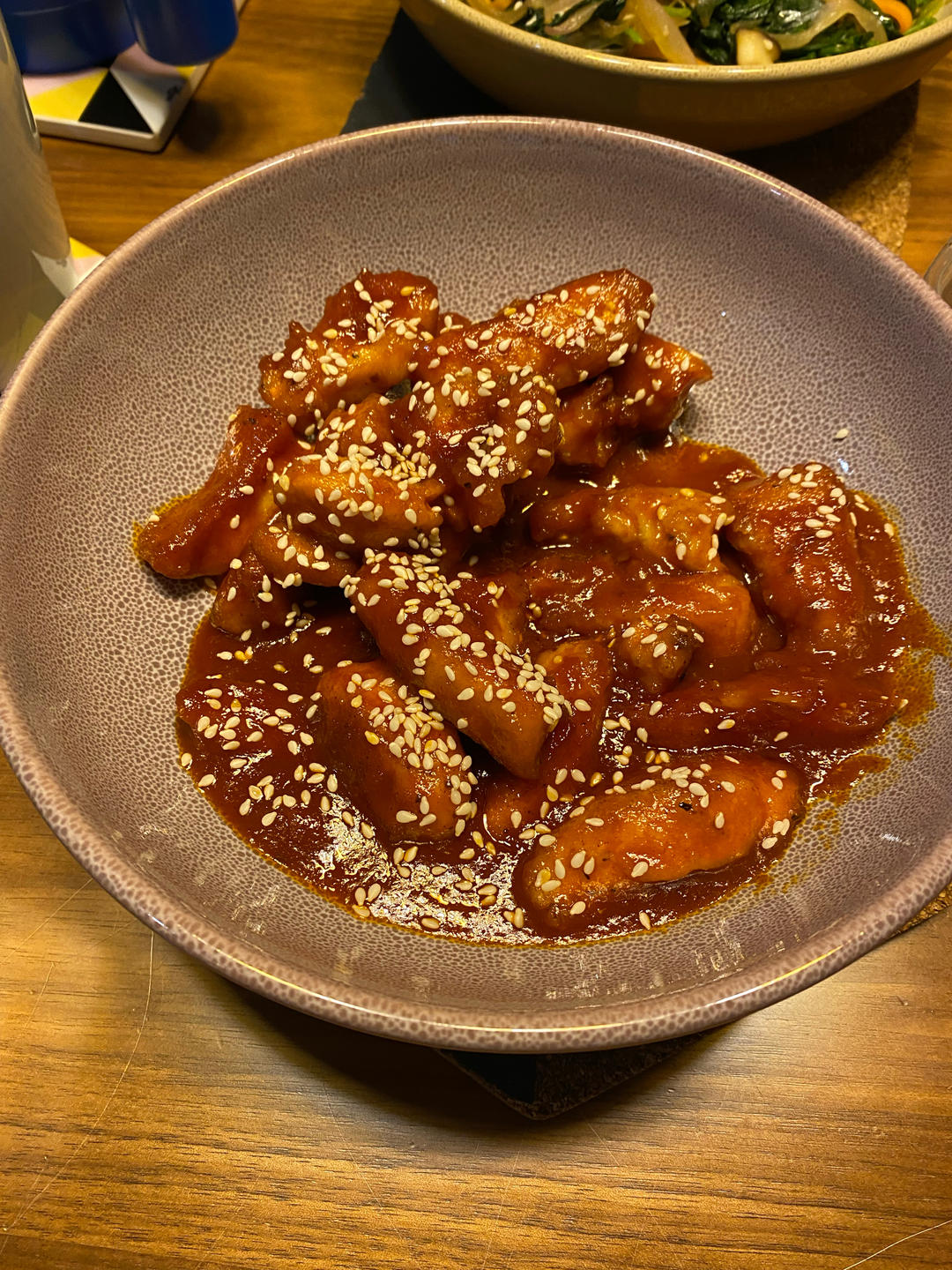 不油炸！超简单！！复刻街头人气小吃｜韩式辣鸡柳