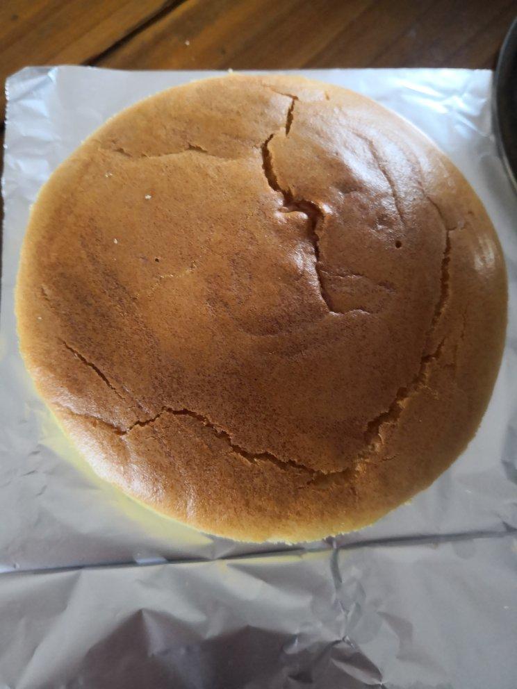 红枣圣诞节做的10l小烤箱烤一切---不顶上管的6寸9寸戚风蛋糕生日蛋糕