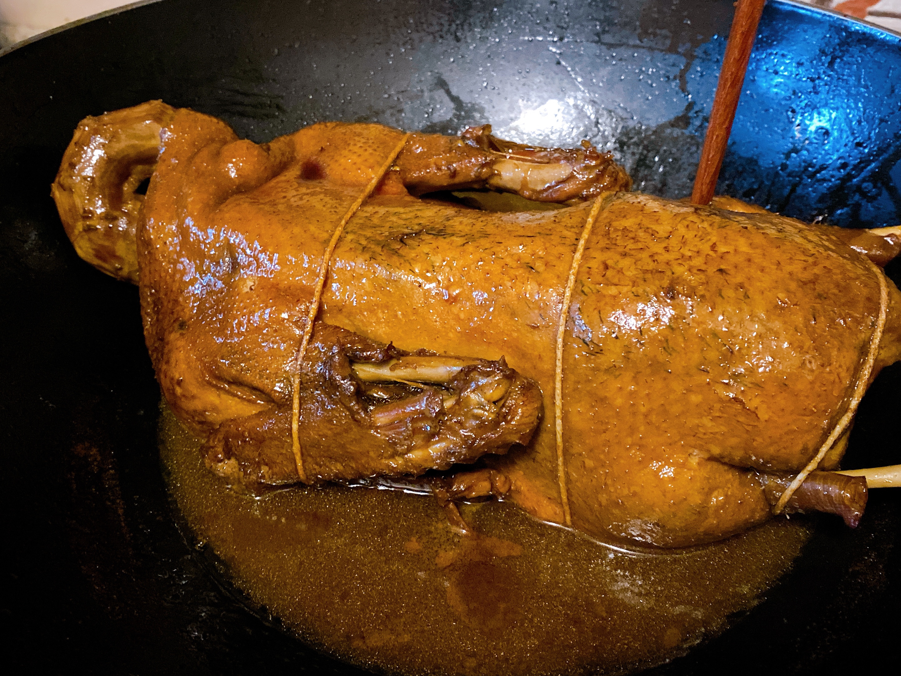 年夜饭系列菜：红烧炖鸭（二）的做法 步骤16