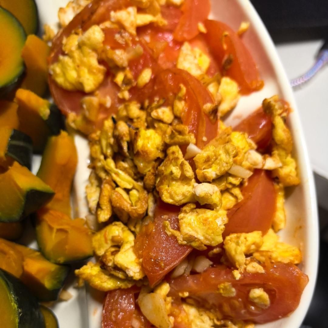 超嫩滑的番茄炒蛋